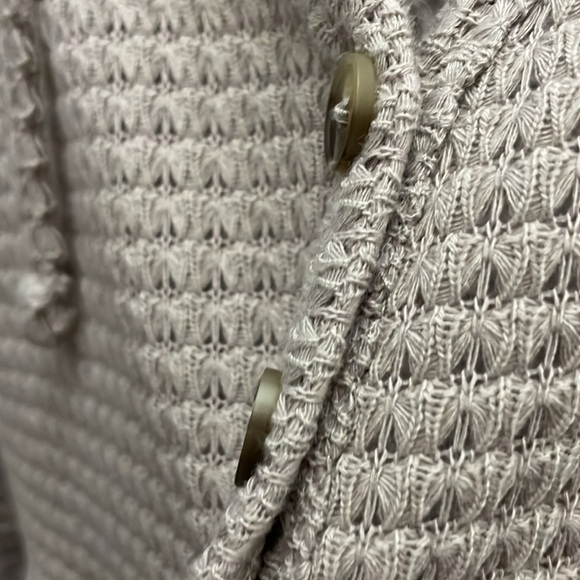 Gray Waffle Knit Hoodie SO - Picture 7 of 13
